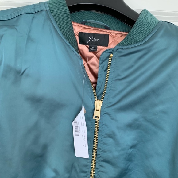J. Crew Bomber jacket with side zips - Picture 3 of 8